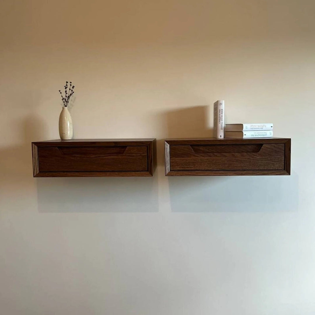 Genzula Nightsatnd Floating Bedside Bedroom Side Table | Furniture | Waseeh Pakistan