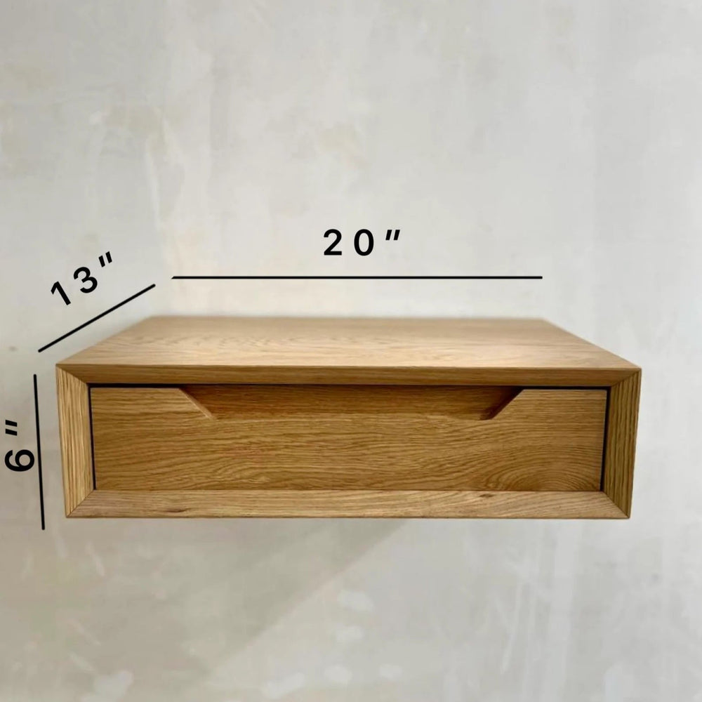 Genzula Nightsatnd Floating Bedside Bedroom Side Table | Furniture | Waseeh Pakistan