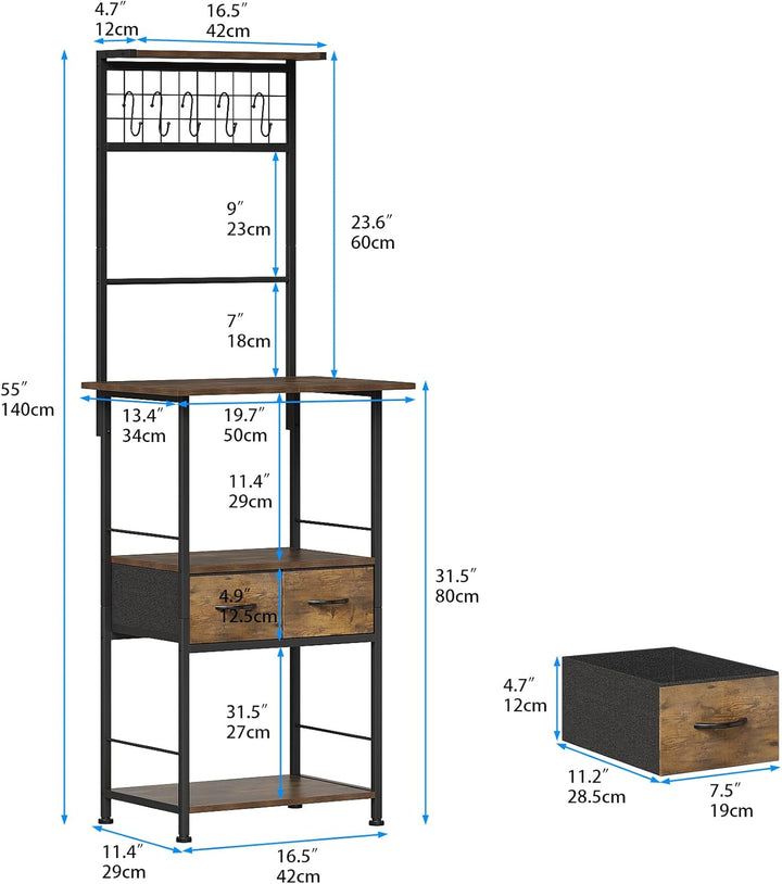Giffigo Kitchen Orgnaizer Bakers Rack | Not Sale FB | Waseeh Pakistan
