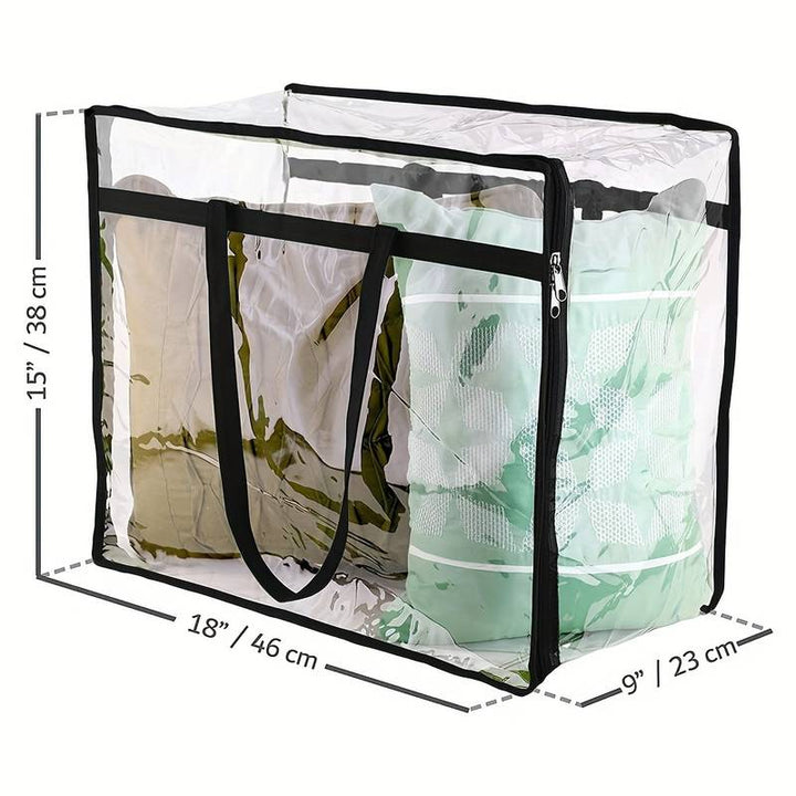 Glassy Clothing Blanket Bedding Duvet Household Storage Bag | Home Décor | Waseeh Pakistan