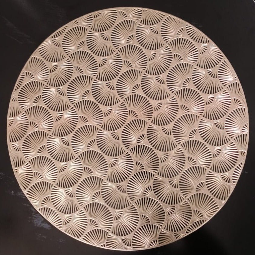 Glazy Table Toppie (Round) | Home Décor | Waseeh Pakistan