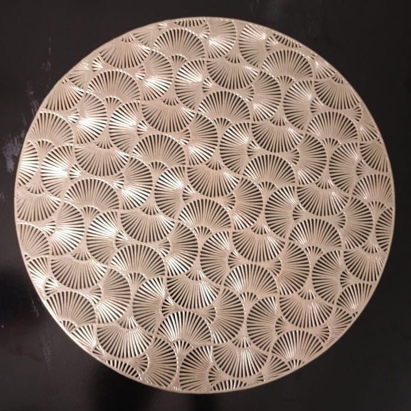Glazy Table Toppie (Round) | Home Décor | Waseeh Pakistan