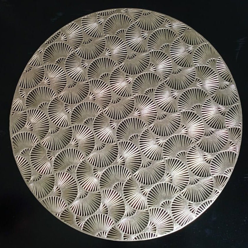 Glazy Table Toppie (Round) | Home Décor | Waseeh Pakistan