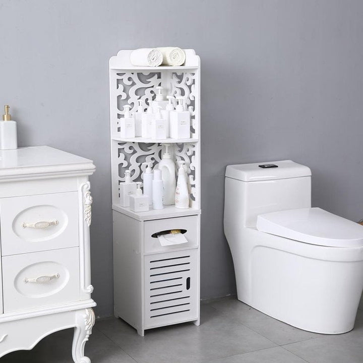 Glossy Pattern Bathroom Rack | Furniture | Waseeh Pakistan