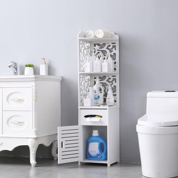 Glossy Pattern Bathroom Rack | Furniture | Waseeh Pakistan