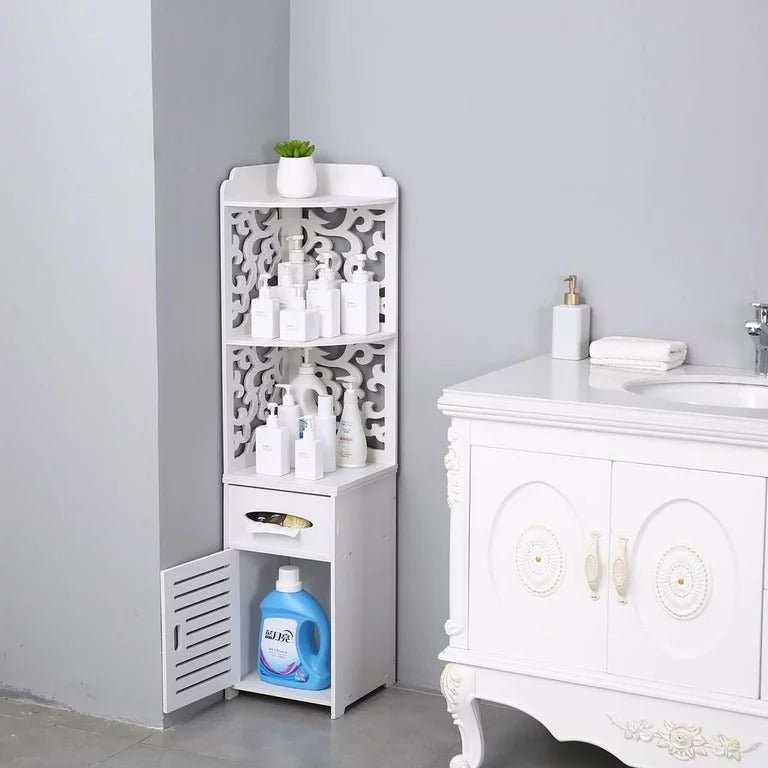 Glossy Pattern Bathroom Rack | Furniture | Waseeh Pakistan