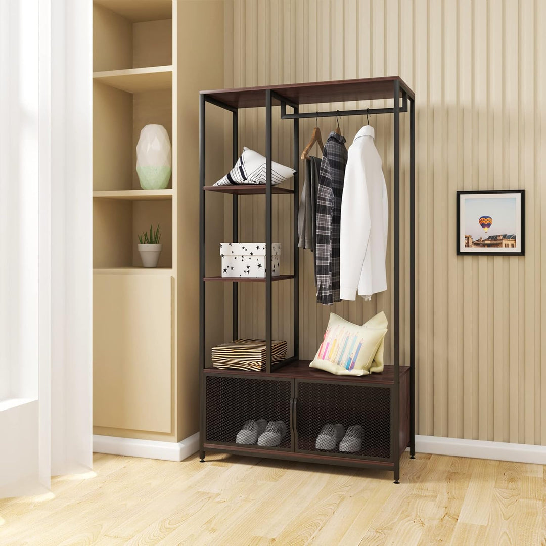 Gono Bedroom Shoes Coat Hanging Storage Rack | Furniture | Waseeh Pakistan