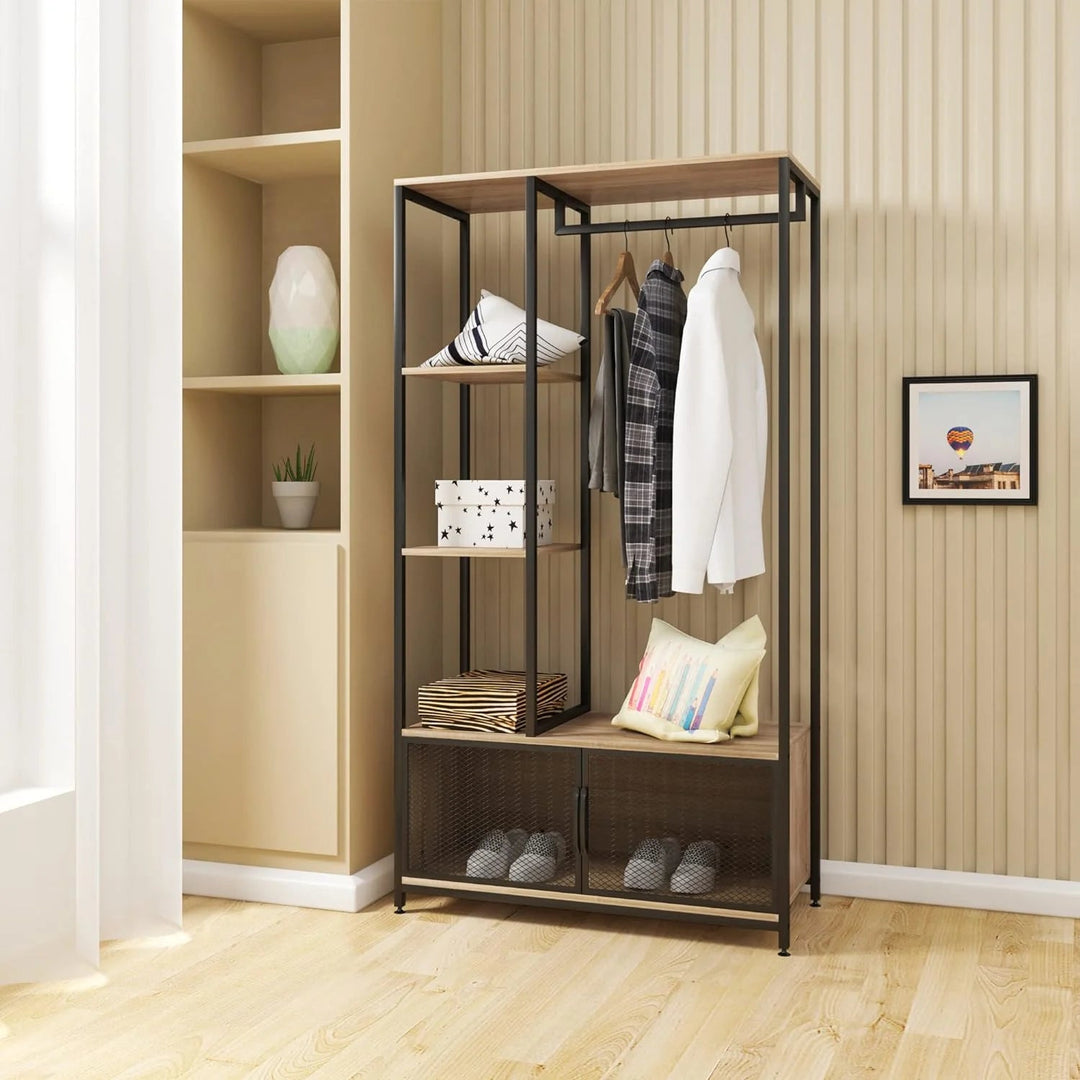 Gono Bedroom Shoes Coat Hanging Storage Rack | Furniture | Waseeh Pakistan