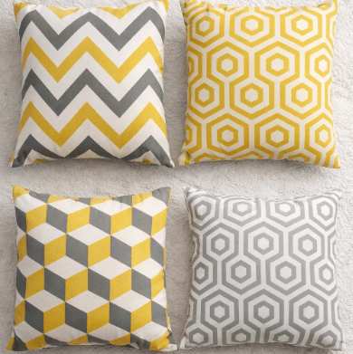 Grove Nest Cushion Covers (Set of 4) | Home Décor | Waseeh Pakistan