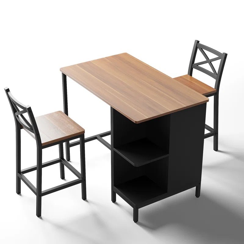 Grovey Counter Height Dining Room Open Kitchen Chair Table Set | Furniture | Waseeh Pakistan
