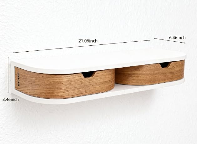 Gujike Drawer Living Lounge Bedroom Bathroom Floating Shelve | Furniture | Waseeh Pakistan