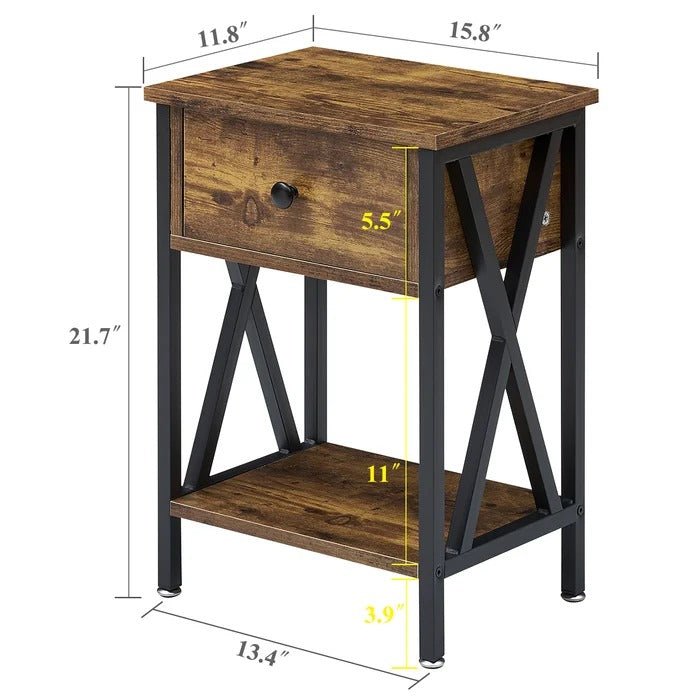 Halstein Lounge Bed Room Organizer Side Table Decor | Not Sale FB | Waseeh Pakistan