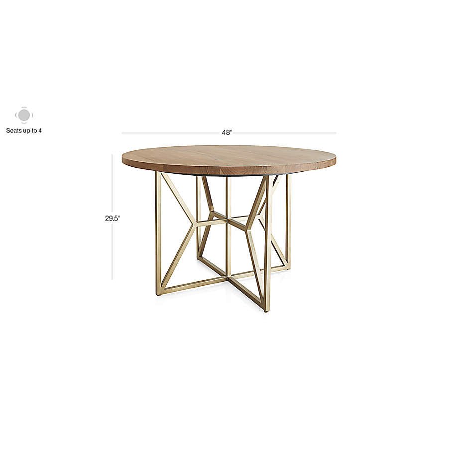 Hayes Round Living Lounge Dining Table\ | Furniture | Waseeh Pakistan
