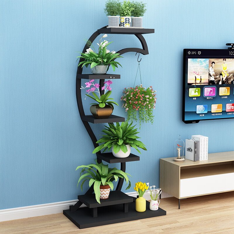 Heart Curved Plant Shelve Rack Decor | Not Sale FB | Waseeh Pakistan