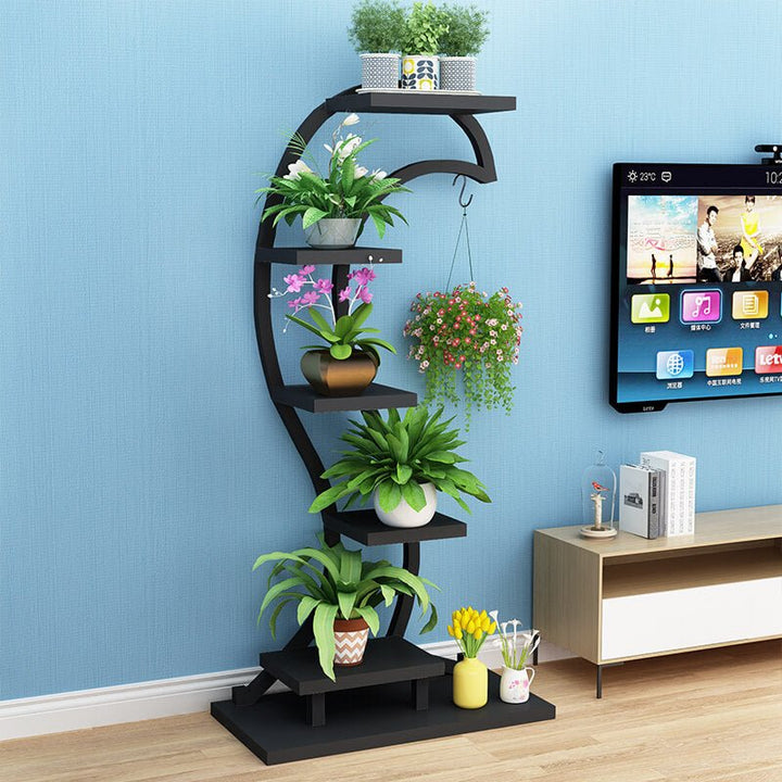Heart Curved Plant Shelve Rack Decor | Not Sale FB | Waseeh Pakistan