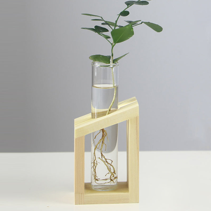 Festoon Test Tube Flower Pot Home Office Table Vase Decor