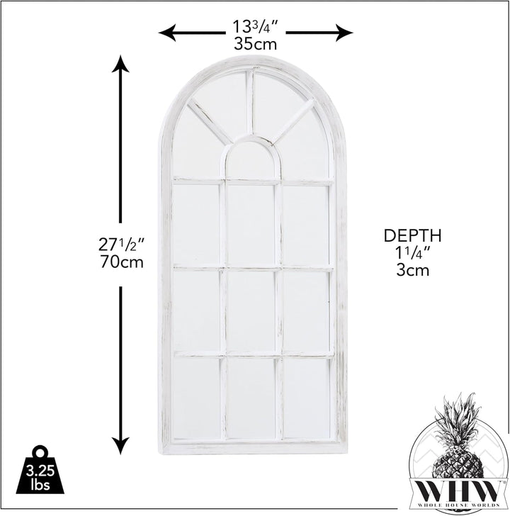 Holo House Worlds Window Pane Arched Wall Mirror | Home Décor | Waseeh Pakistan
