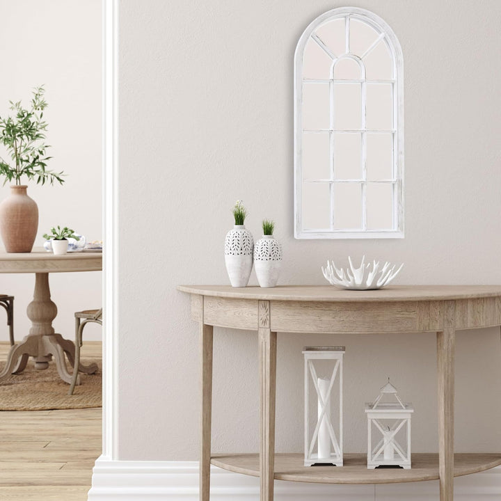 Holo House Worlds Window Pane Arched Wall Mirror | Home Décor | Waseeh Pakistan