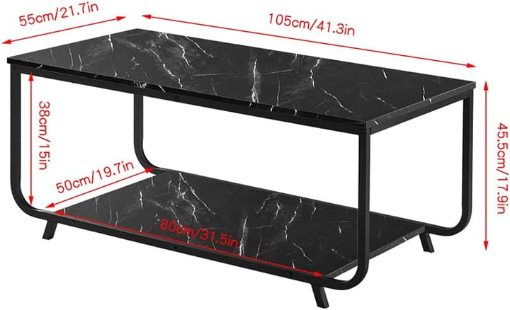 Homes Ailing 2-Tier Modern Coffee Table Center Table - Special | Furniture | Waseeh Pakistan