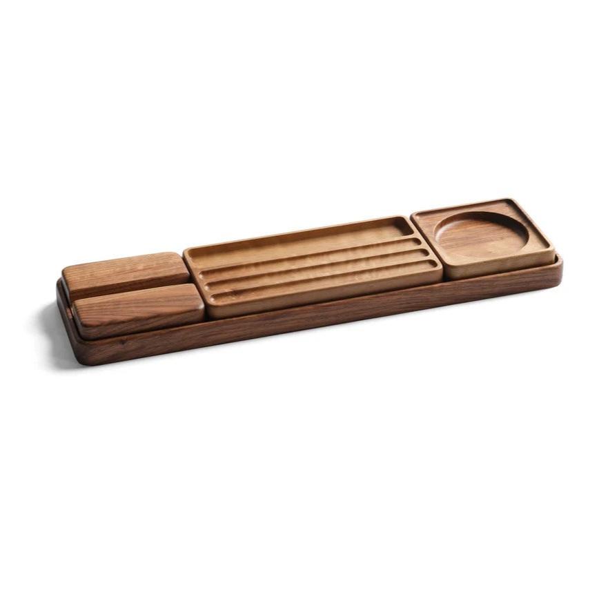 Hopmad Wooden Home Work Office Organizers (Set of 4) | Furniture | Waseeh Pakistan