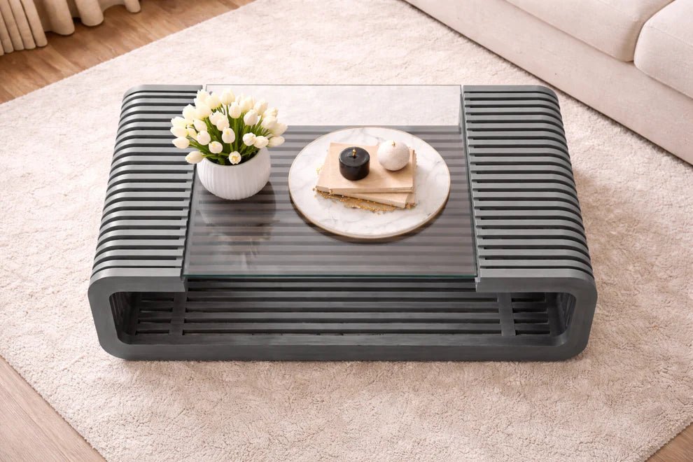 Horizon Lines Living Lounge Coffee Center Table | Furniture | Waseeh Pakistan
