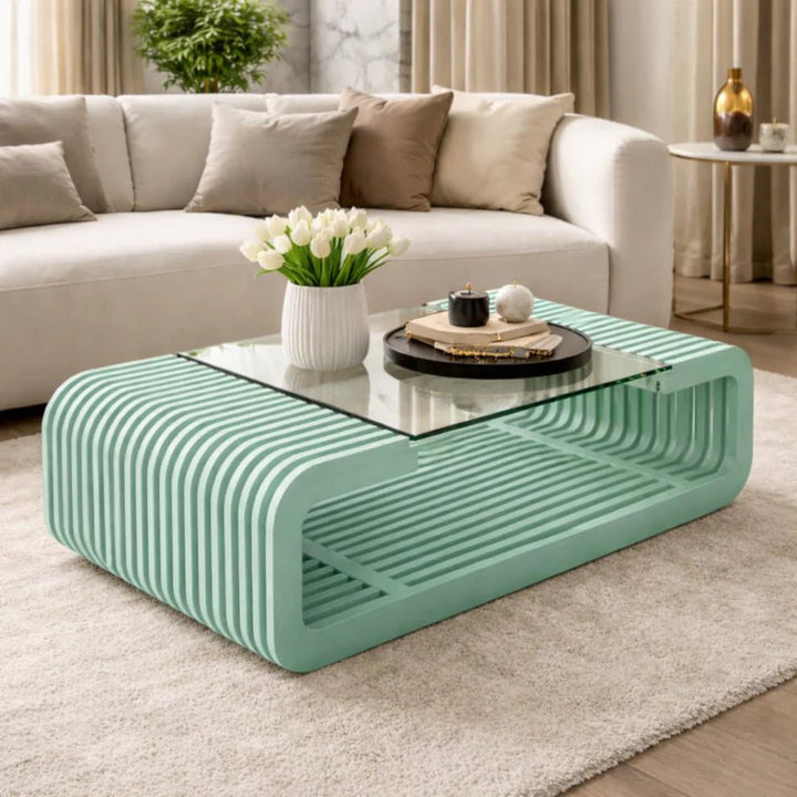 Horizon Lines Living Lounge Coffee Center Table | Furniture | Waseeh Pakistan