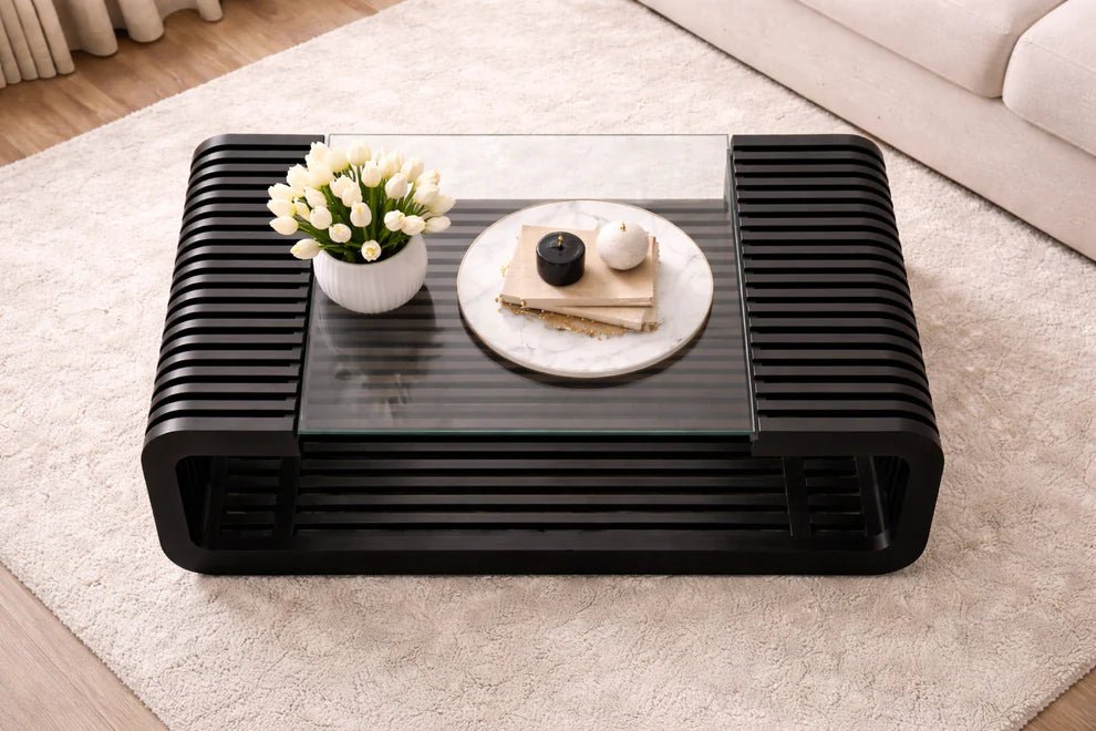 Horizon Lines Living Lounge Coffee Center Table | Furniture | Waseeh Pakistan