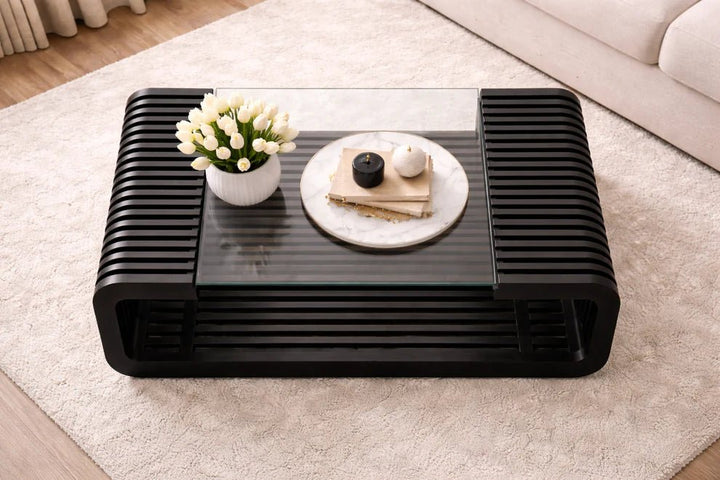 Horizon Lines Living Lounge Coffee Center Table | Furniture | Waseeh Pakistan