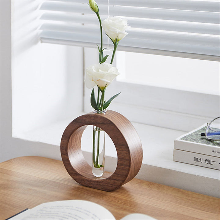 Hydroponic Transparent Flower Glass Pot Home Vase Plant Decor | Not Sale FB | Waseeh Pakistan