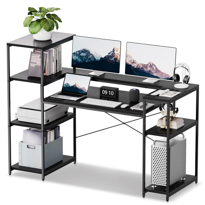 Hypigo Office Desk Storage Shelves Writing Working Station Desk Table | Furniture | Waseeh Pakistan