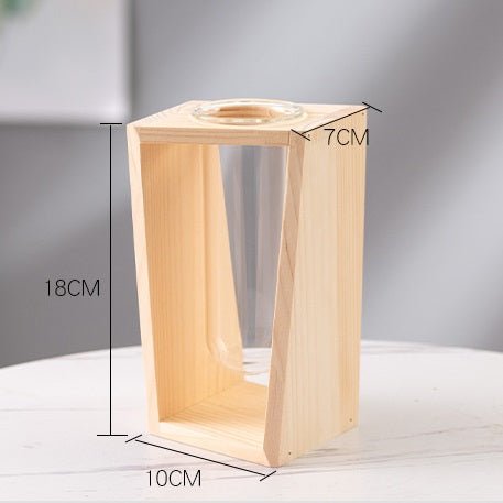 Ignoble Test Tube Flower Pot Home Office Table Vase Decor | Not Sale FB | Waseeh Pakistan