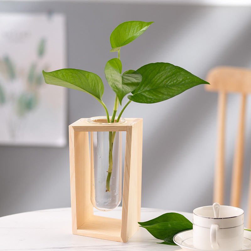 Ignoble Test Tube Flower Pot Home Office Table Vase Decor | Not Sale FB | Waseeh Pakistan