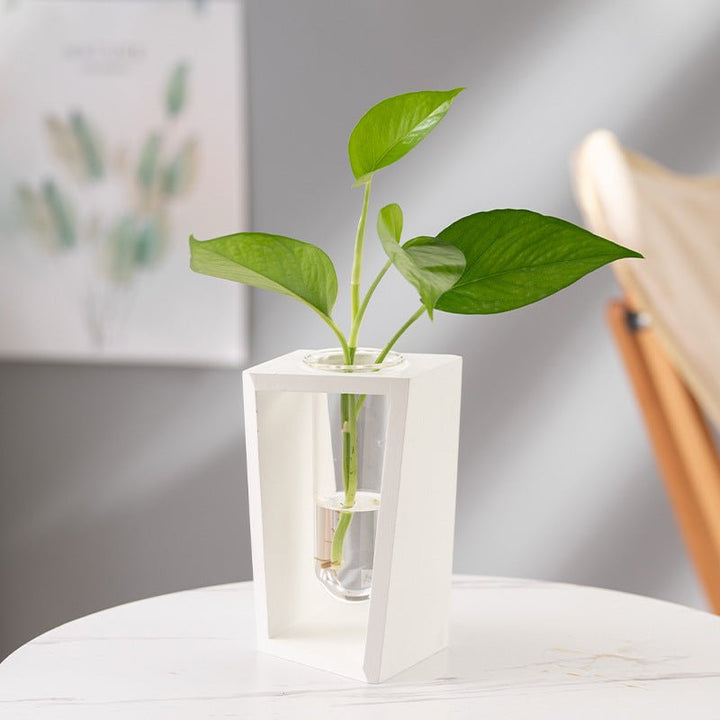 Ignoble Test Tube Flower Pot Home Office Table Vase Decor | Not Sale FB | Waseeh Pakistan