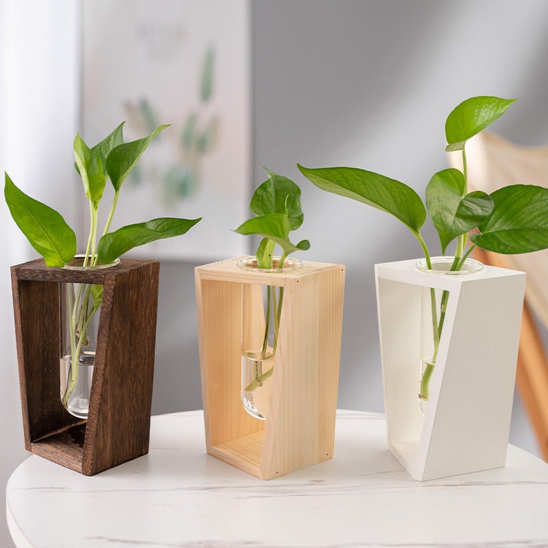Ignoble Test Tube Flower Pot Home Office Table Vase Decor | Not Sale FB | Waseeh Pakistan