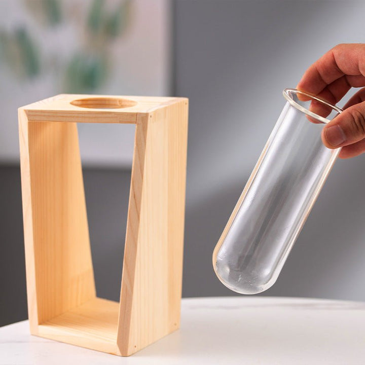 Ignoble Test Tube Flower Pot Home Office Table Vase Decor | Not Sale FB | Waseeh Pakistan