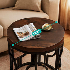 Avelric Living Lounge Bedside Sofa Side Table