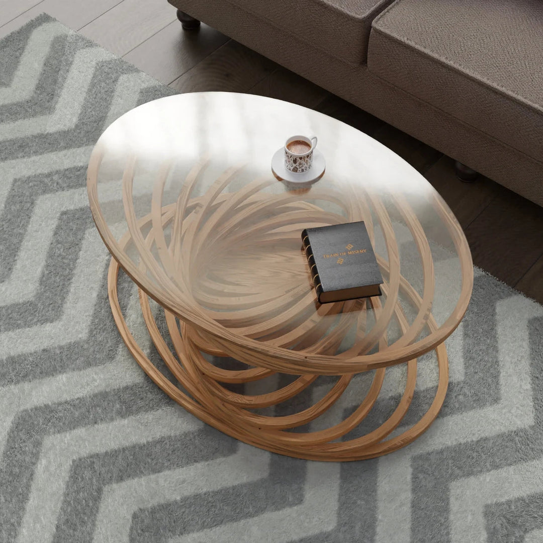 Parametric 3D Living Lounge Center Coffee Table - Only in ISL &amp; LHR