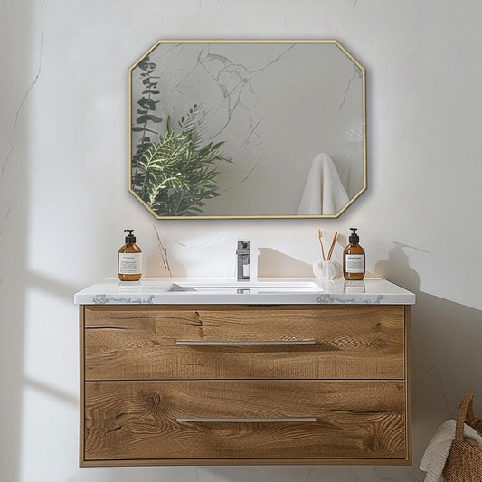 Pillzoy Hallway Entryway Minimalist Bedroom Bathroom Mirror