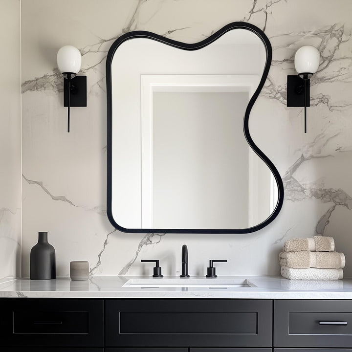 Pronzy Hallway Entryway Minimalist Bedroom Bathroom Mirror