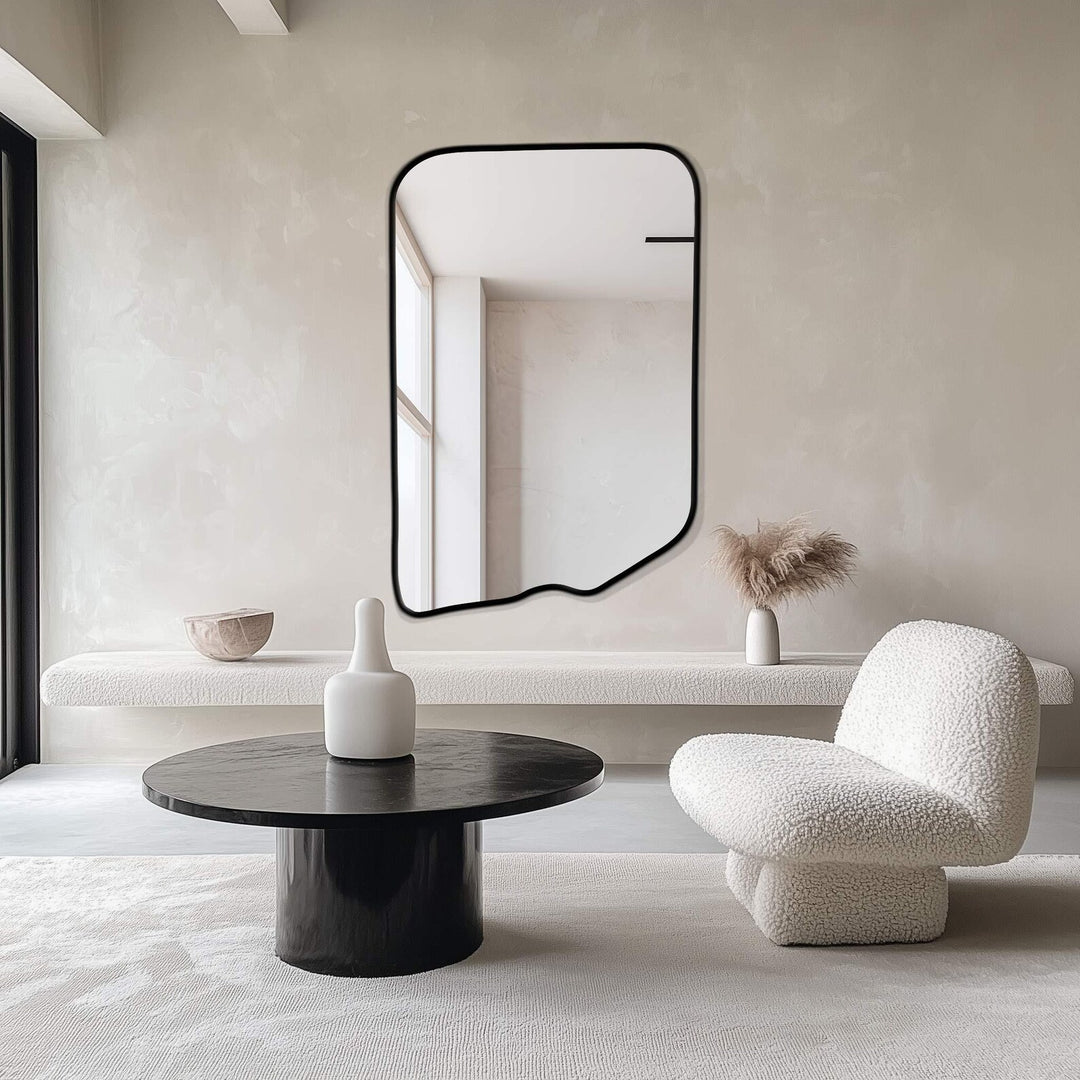 Pinzoro Hallway Entryway Minimalist Bedroom Bathroom Mirror