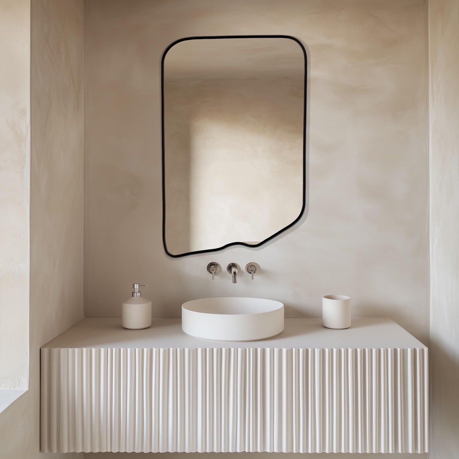 Pinzoro Hallway Entryway Minimalist Bedroom Bathroom Mirror