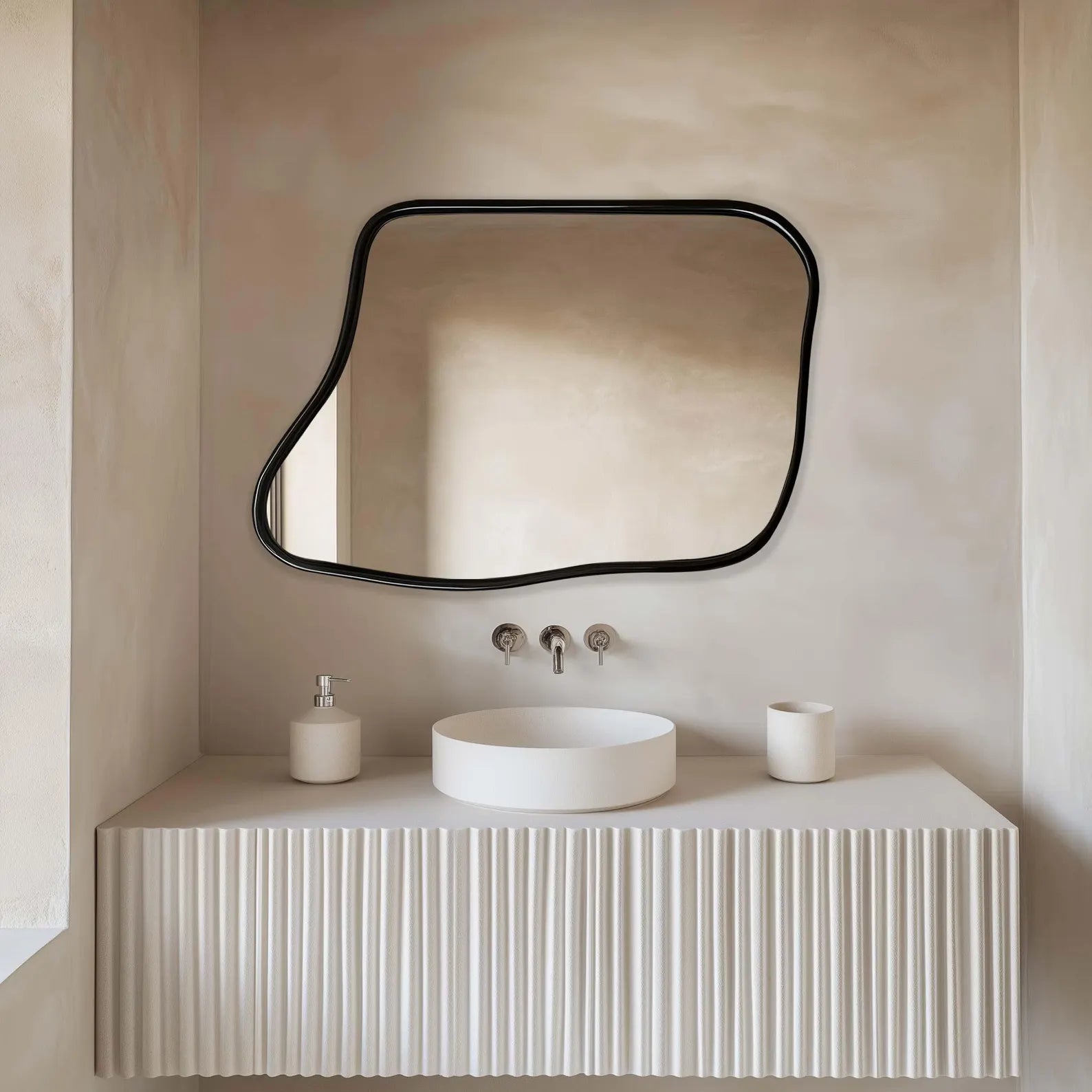 Pokochic Hallway Entryway Minimalist Bedroom Bathroom Mirror