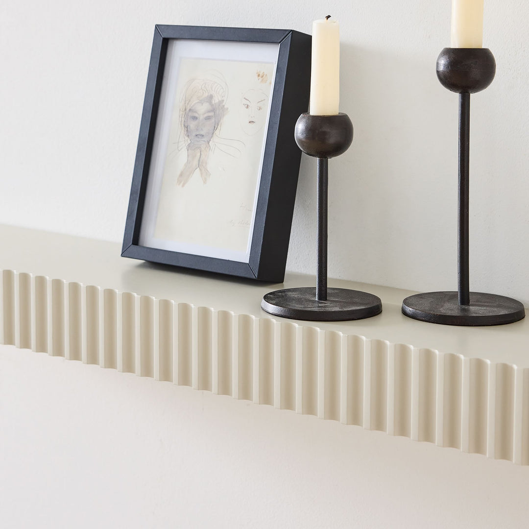 Indra Living Lounge Bedroom Hidden Hooks Floating Shelve | Furniture | Waseeh Pakistan