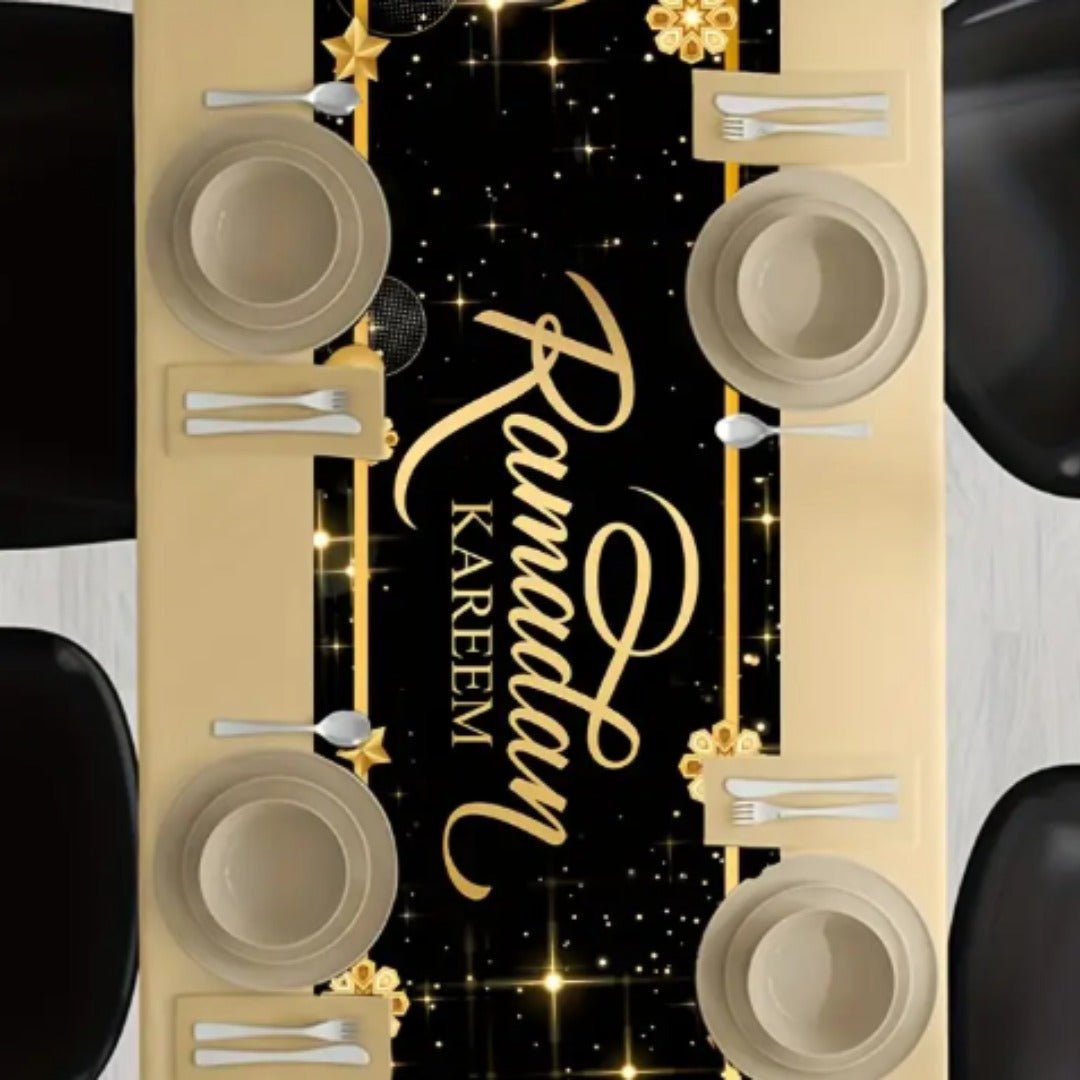 Izzaree Ramadan Kareem Dining Table Runner | Home Décor | Waseeh Pakistan
