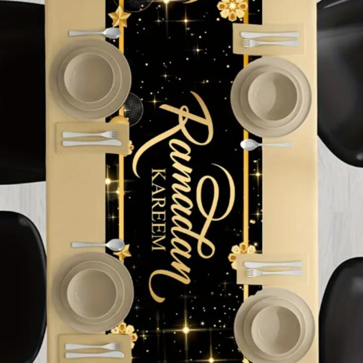 Izzaree Ramadan Kareem Dining Table Runner | Home Décor | Waseeh Pakistan