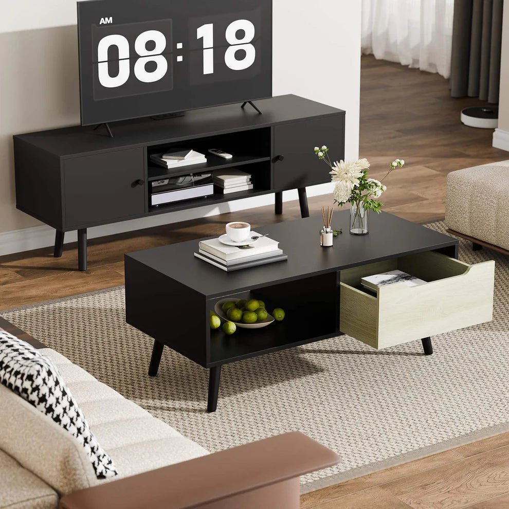 Jijaro Elegant Living Lounge Coffee Rectangle Center Table | Furniture | Waseeh Pakistan