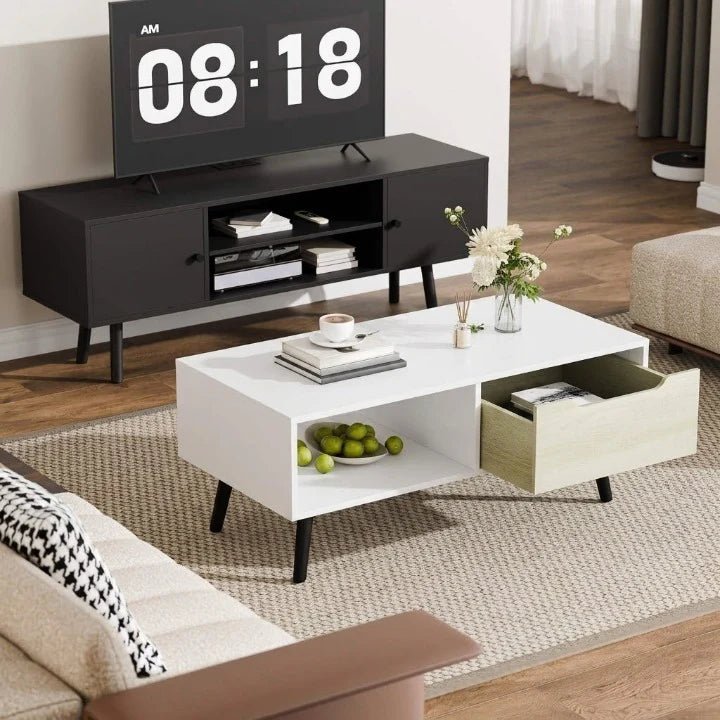 Jijaro Elegant Living Lounge Coffee Rectangle Center Table | Furniture | Waseeh Pakistan