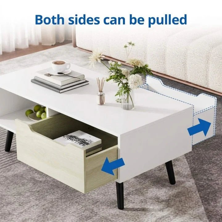 Jijaro Elegant Living Lounge Coffee Rectangle Center Table | Furniture | Waseeh Pakistan