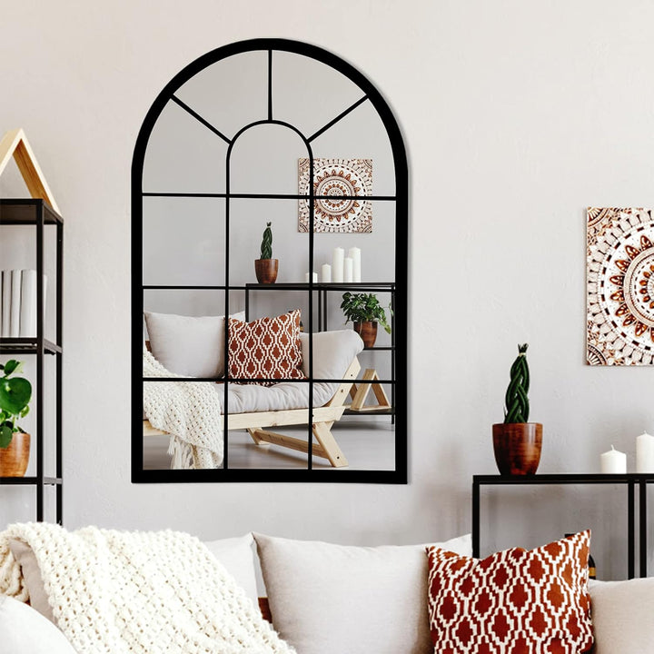 Junofur Living Lounge Bedroom Arched Farmhouse Wall Home Decor Mirror | Home Décor | Waseeh Pakistan