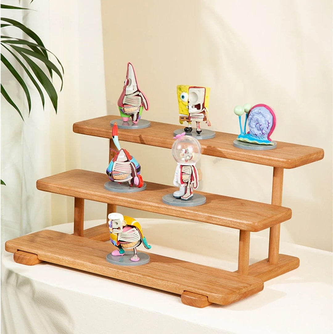 Kake Wooden Desktop Cup Perfume cosmetics multi-layer Storage Rack | Not Sale FB | Waseeh Pakistan